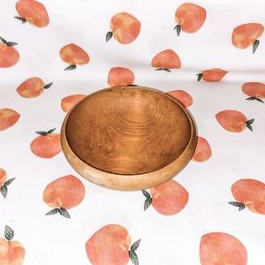 Small teakwood bowl